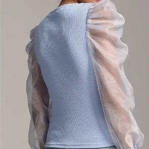 Dolan Puff Sleeve Top from Anthropology